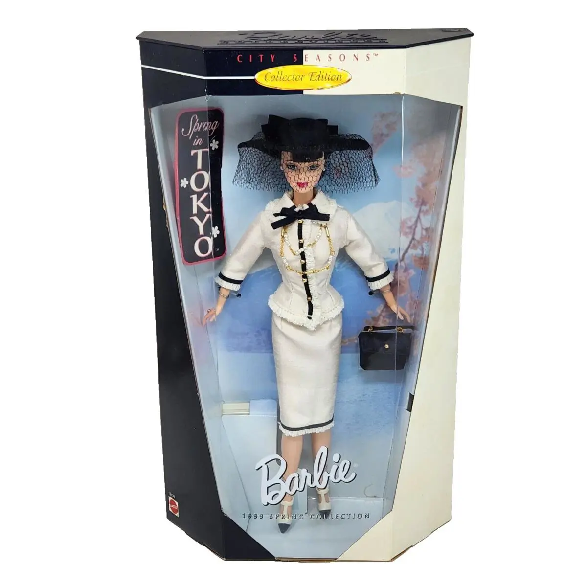 Vintage 1999 Spring Collection Tokyo Barbie Doll Mattel 19430