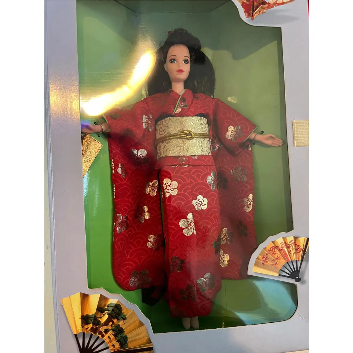 Mattel Japanese Happy Year Barbie Doll Oshogatsu 1995 Ethnic 12