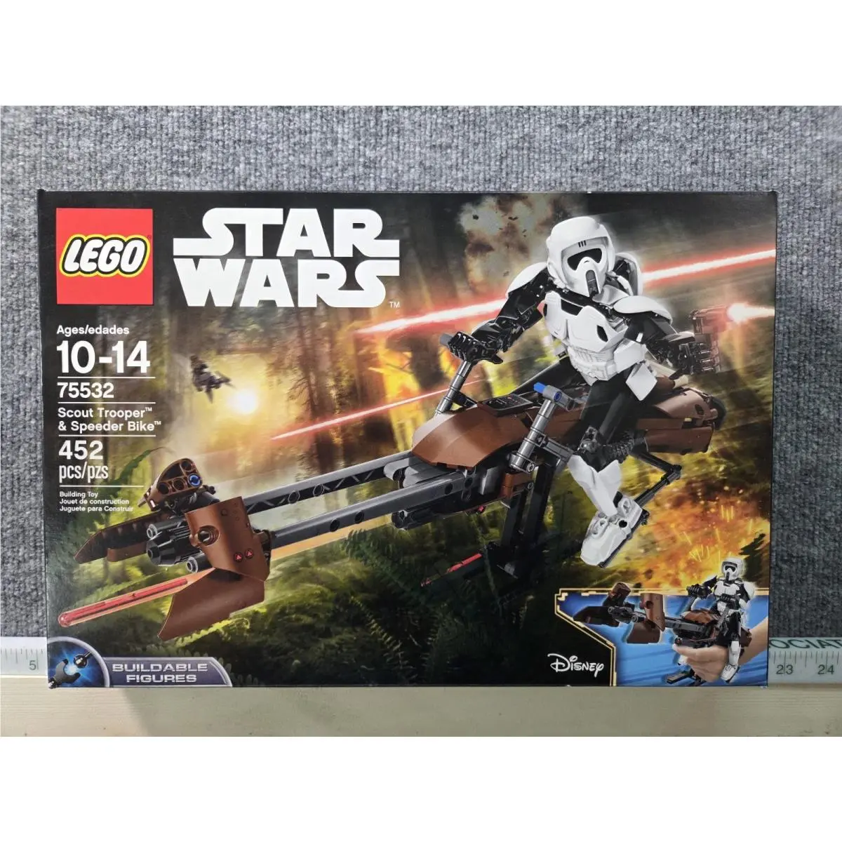 Lego Star Wars: Scout Trooper Speeder Bike 75532 Box