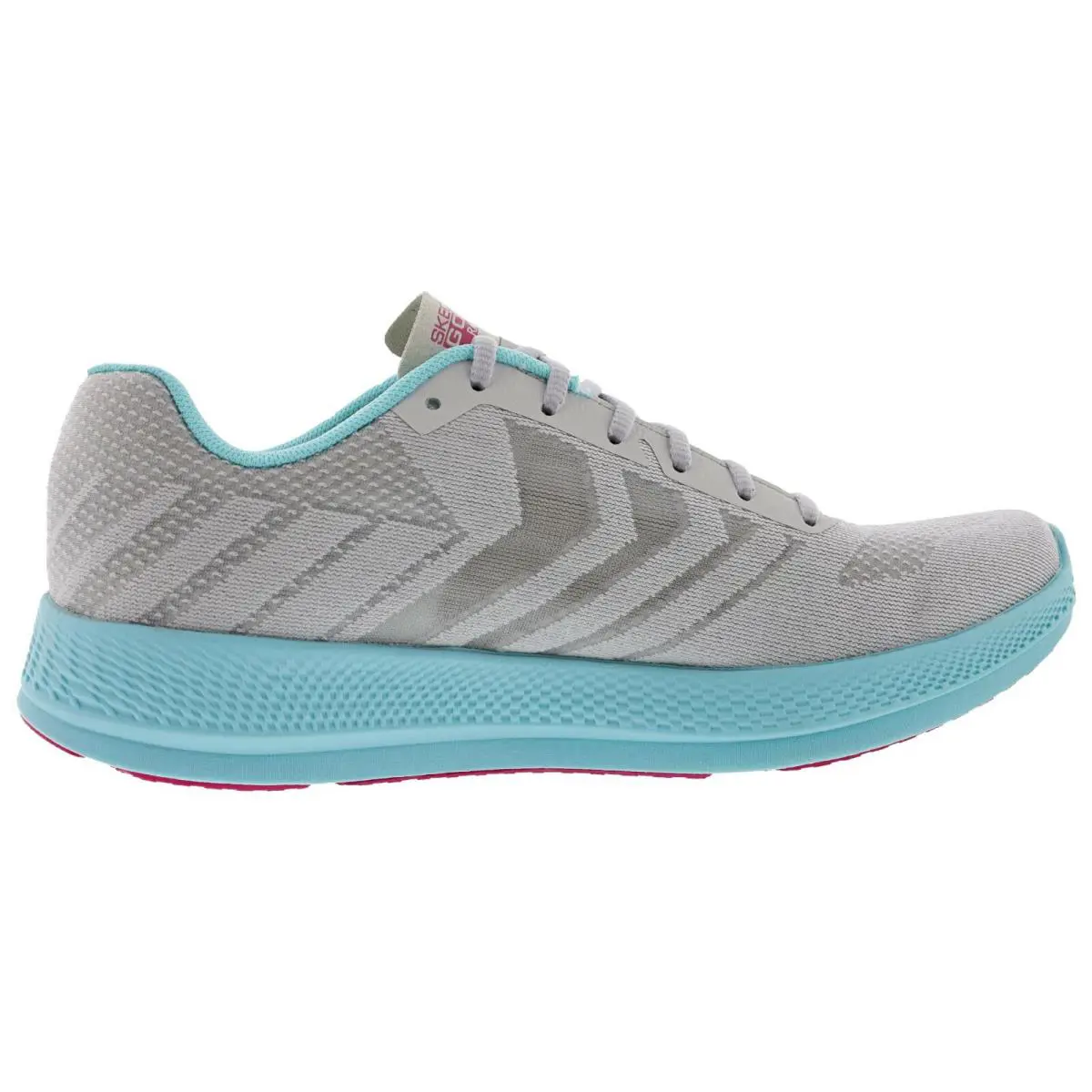 Skechers shoes - Go Run Razor+ - Run - 130001 - GRAY / AQUA / PINK 0