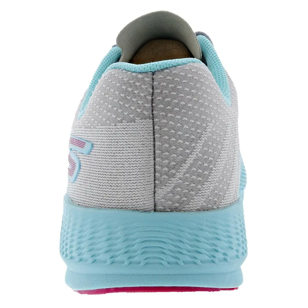 Skechers shoes - Go Run Razor+ - Run - 130001 - GRAY / AQUA / PINK 2