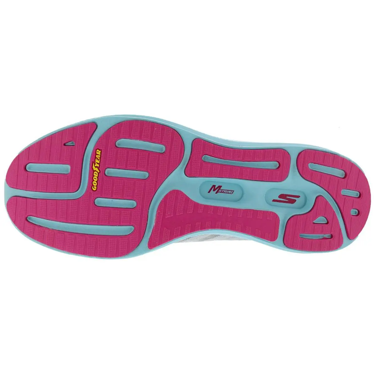 Skechers shoes - Go Run Razor+ - Run - 130001 - GRAY / AQUA / PINK 3
