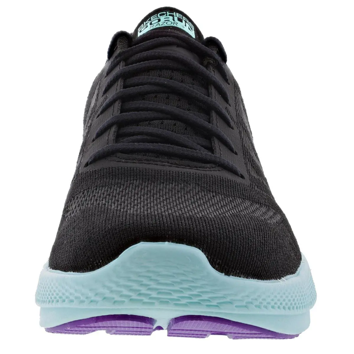 Skechers shoes - Go Run Razor+ - Run - 130001 - GRAY / AQUA / PINK 16