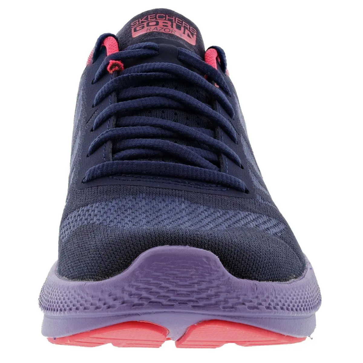 Skechers shoes - Go Run Razor+ - Run - 130001 - GRAY / AQUA / PINK 11