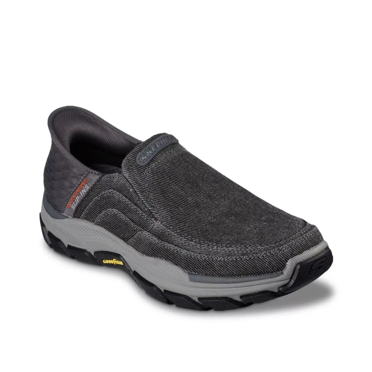 Man`s Athleisure Skechers Hands Free Slip - Grey