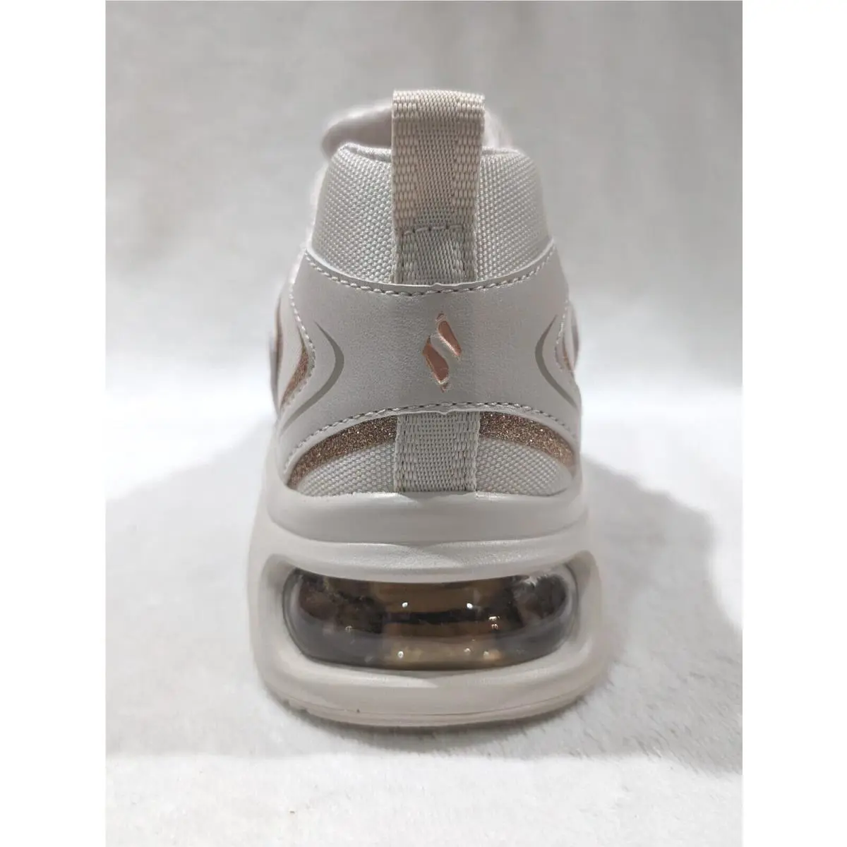 Skechers shoes - Skechers Street Tres Air Uno Shimm Airy - 177422 - Off White/Rose Gold 4