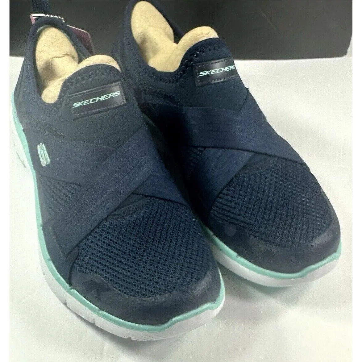 Skechers shoes - Sport - Sport - Navy-Aqua 1