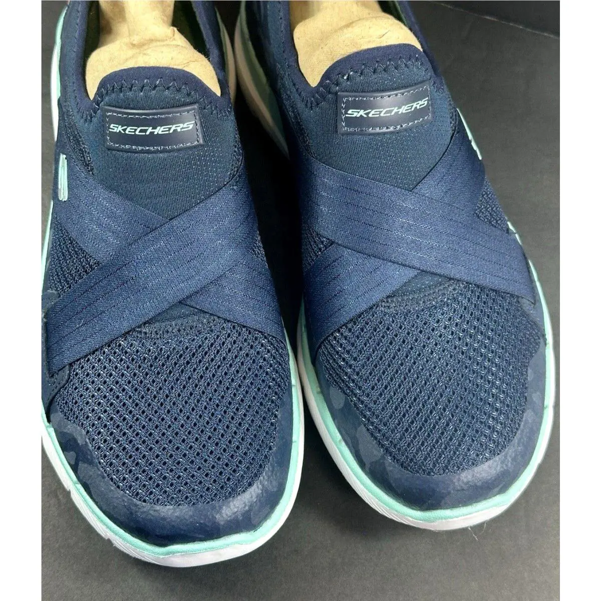 Skechers shoes - Sport - Sport - Navy-Aqua 9