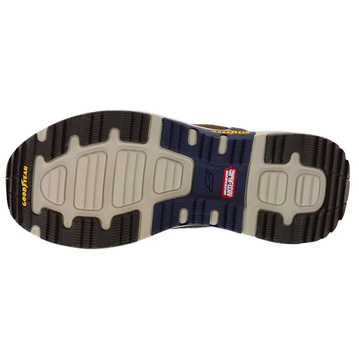 Skechers shoes - PERFORMANCE GO WALK OUTDOOR-ESPLANADE - PERFORMANCE WALK - 216102/TPNV - TAUPE / NAVY 3