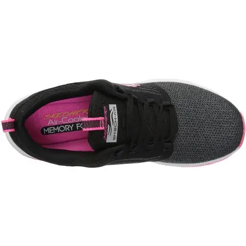 Skechers shoes - Skechers AIR DELUXE - AIR DELUXE - Black/Hot/Pink 3