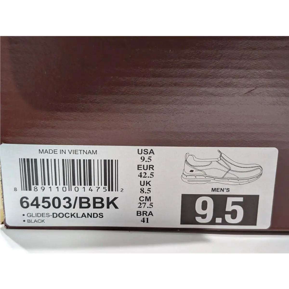 Skechers shoes - Skechers Glides Docklands - Glides Docklands - 64503 64503/BBK - Black 8