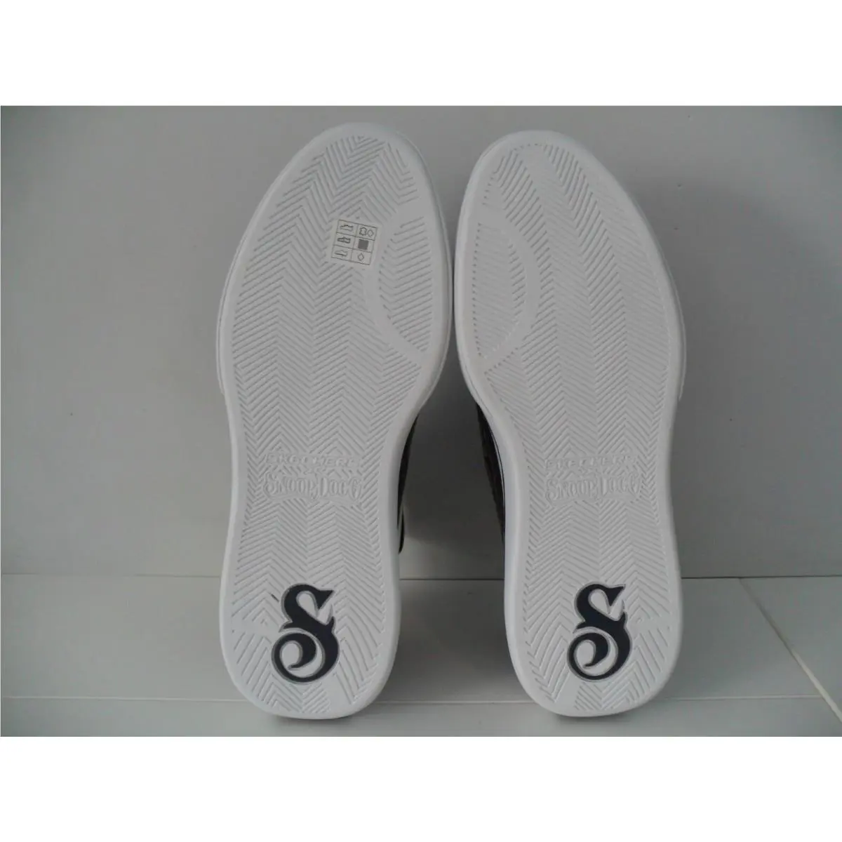 Skechers shoes - Premium Leather Slip-ins Snoop One - Double G - 251017 NVY - Navy Blue & Gold 8