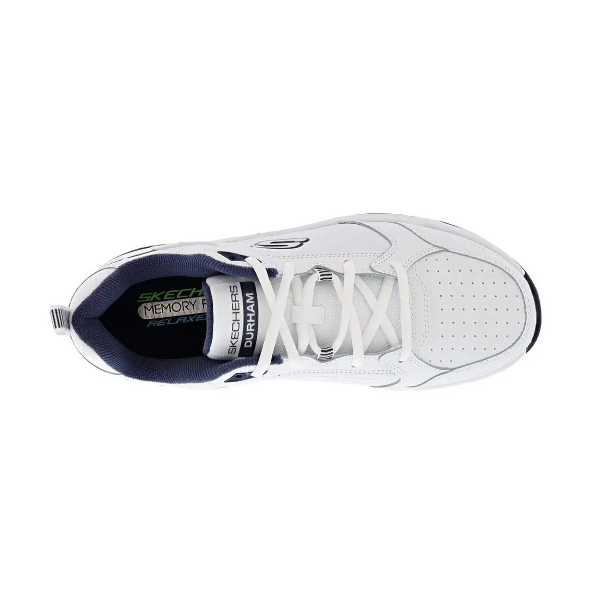 Skechers shoes - WHITE / NAVY 4