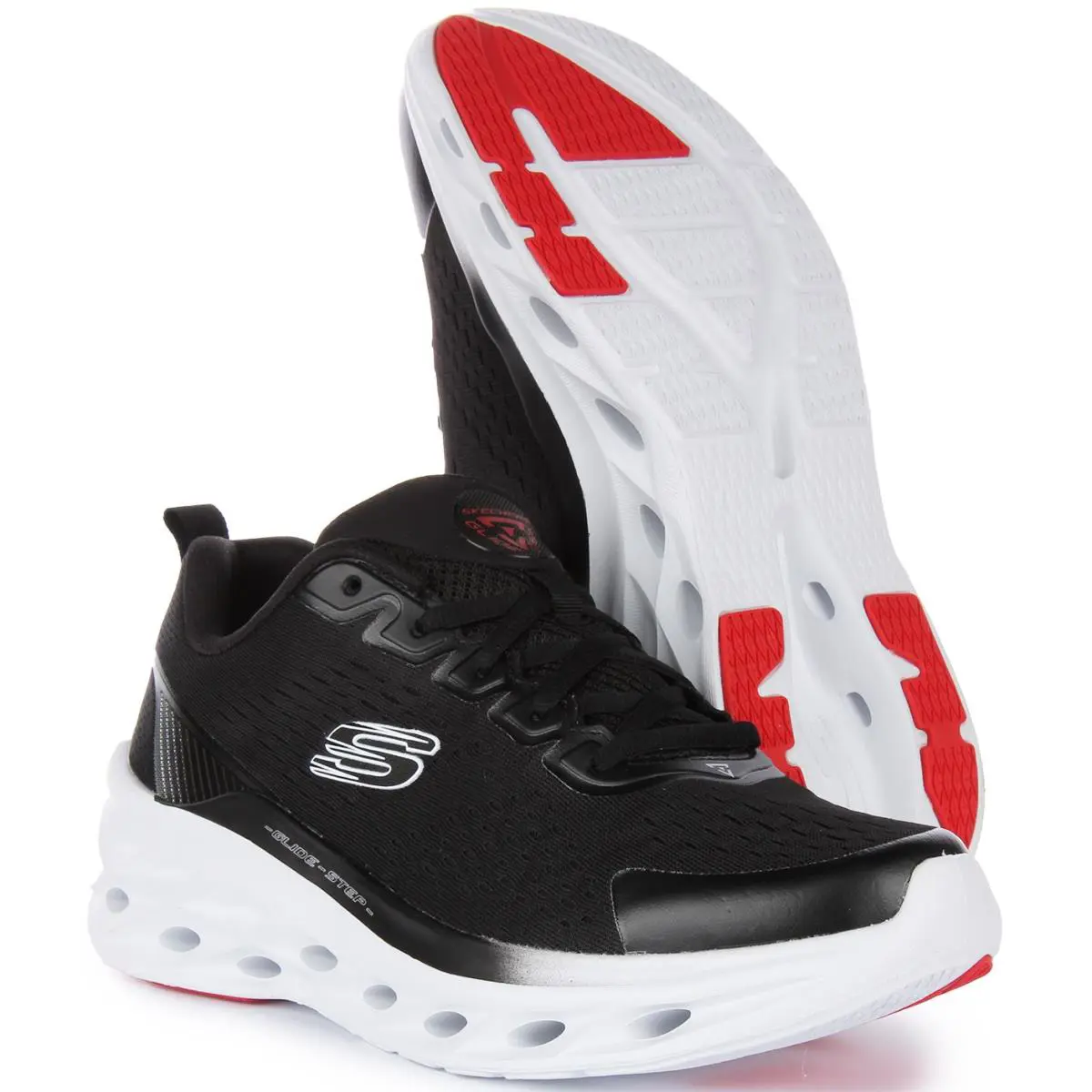 Skechers shoes - BLACK WHITE 3