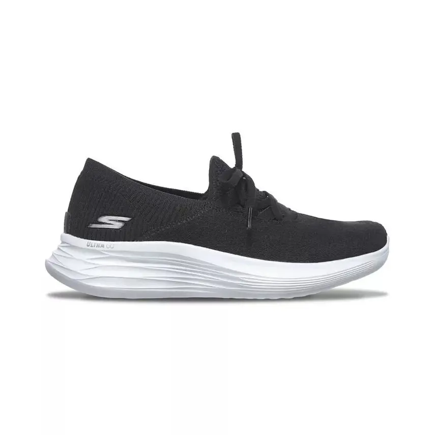 Skechers Women`s You Wave - Control Walking Sneakers Navy Blue/white Air Cooled - Navy Blue