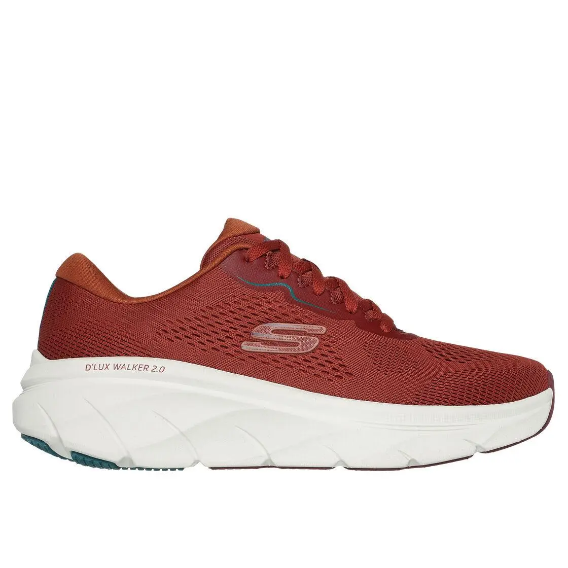 Skechers Shoes Walker Men`s Extra Wide Rust Memory Foam Cushion Comfort 232714