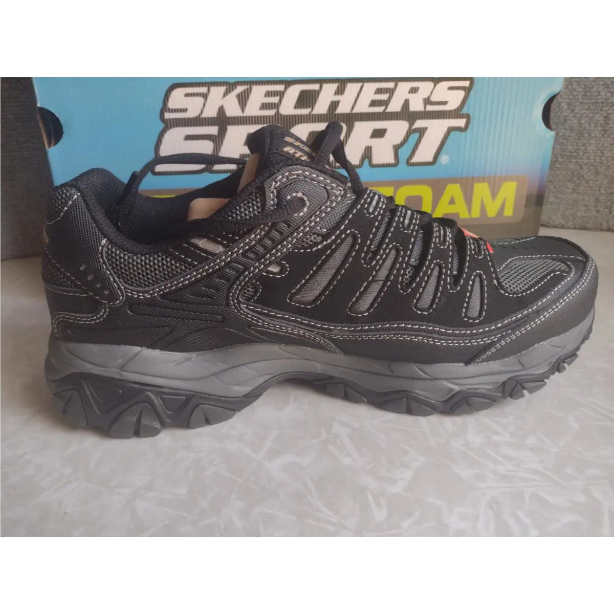 Skechers shoes - SKECHERS After Burn - After Burn - 50125 - Black 3