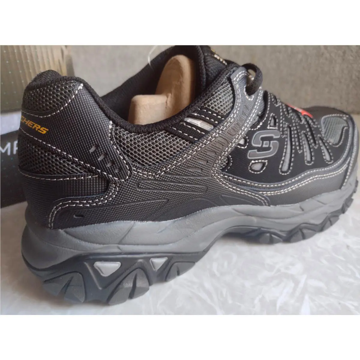 Skechers shoes - SKECHERS After Burn - After Burn - 50125 - Black 4