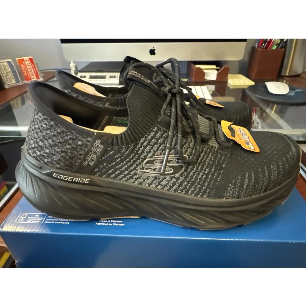 Skechers shoes - Skechers Slip Ons - Slip Ons - 232932/BBK - Black 32