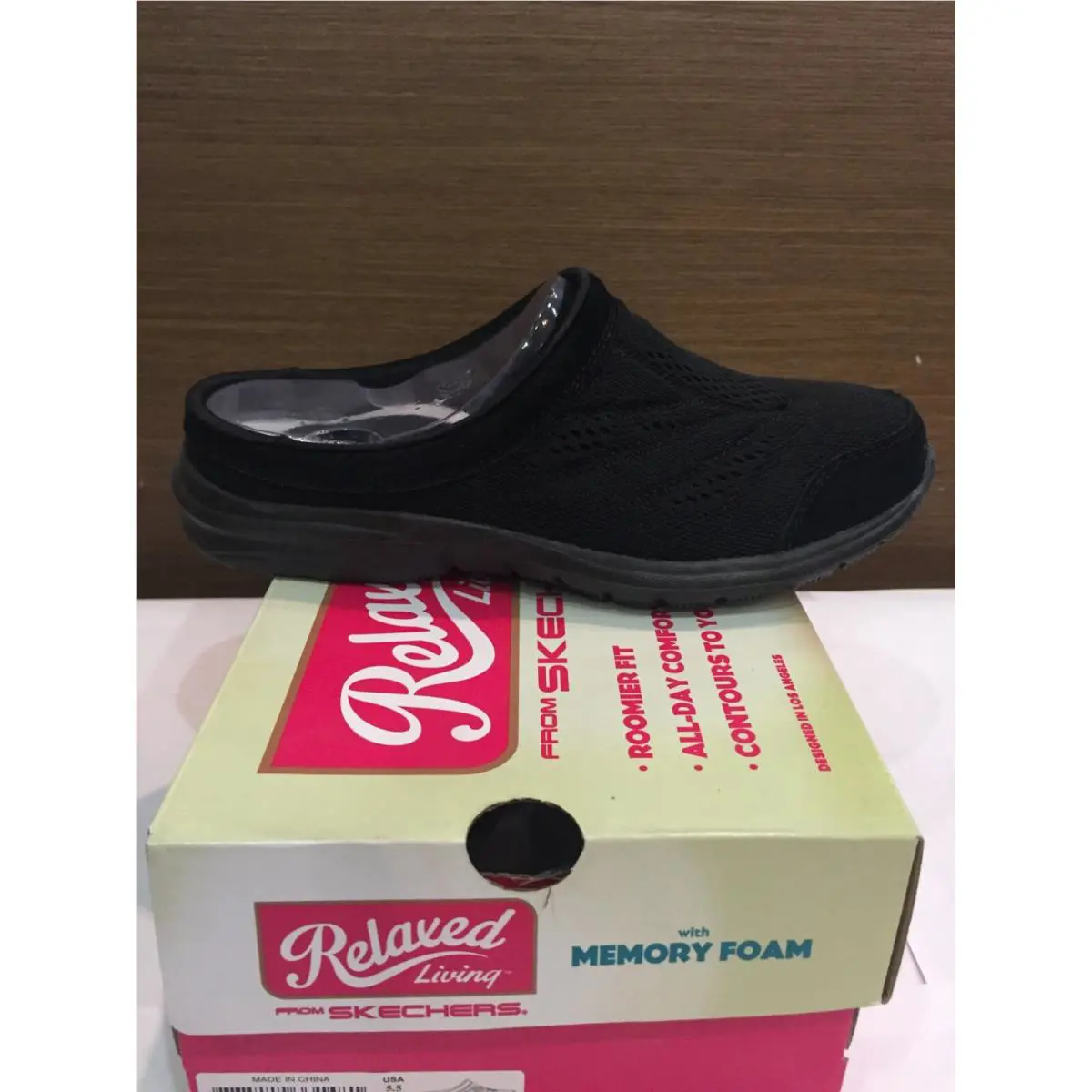 Skechers shoes - RELAXED LIVING SERENITY 49005 - RELAXED LIVING SERENITY - 49005-BLK 0