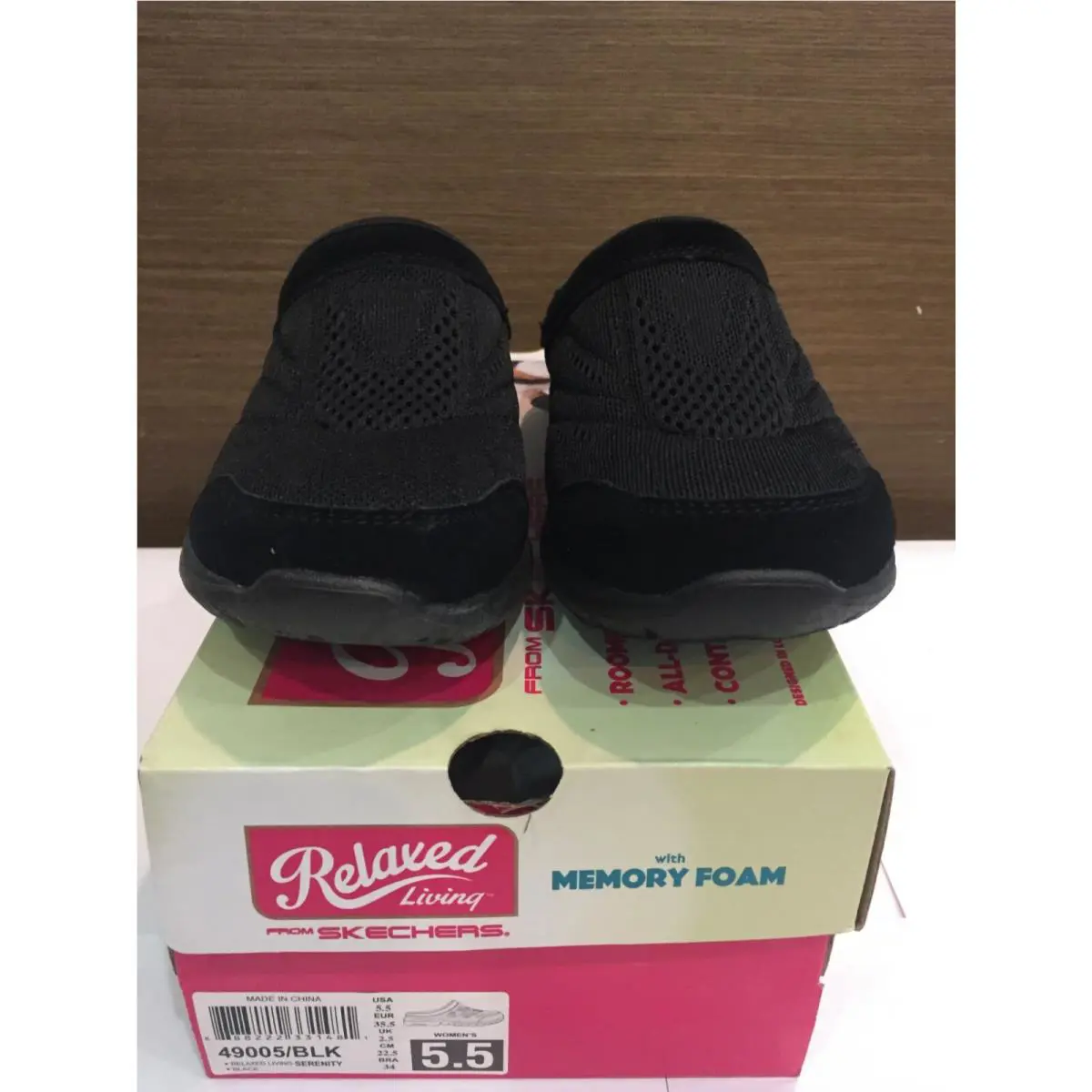 Skechers shoes - RELAXED LIVING SERENITY 49005 - RELAXED LIVING SERENITY - 49005-BLK 2