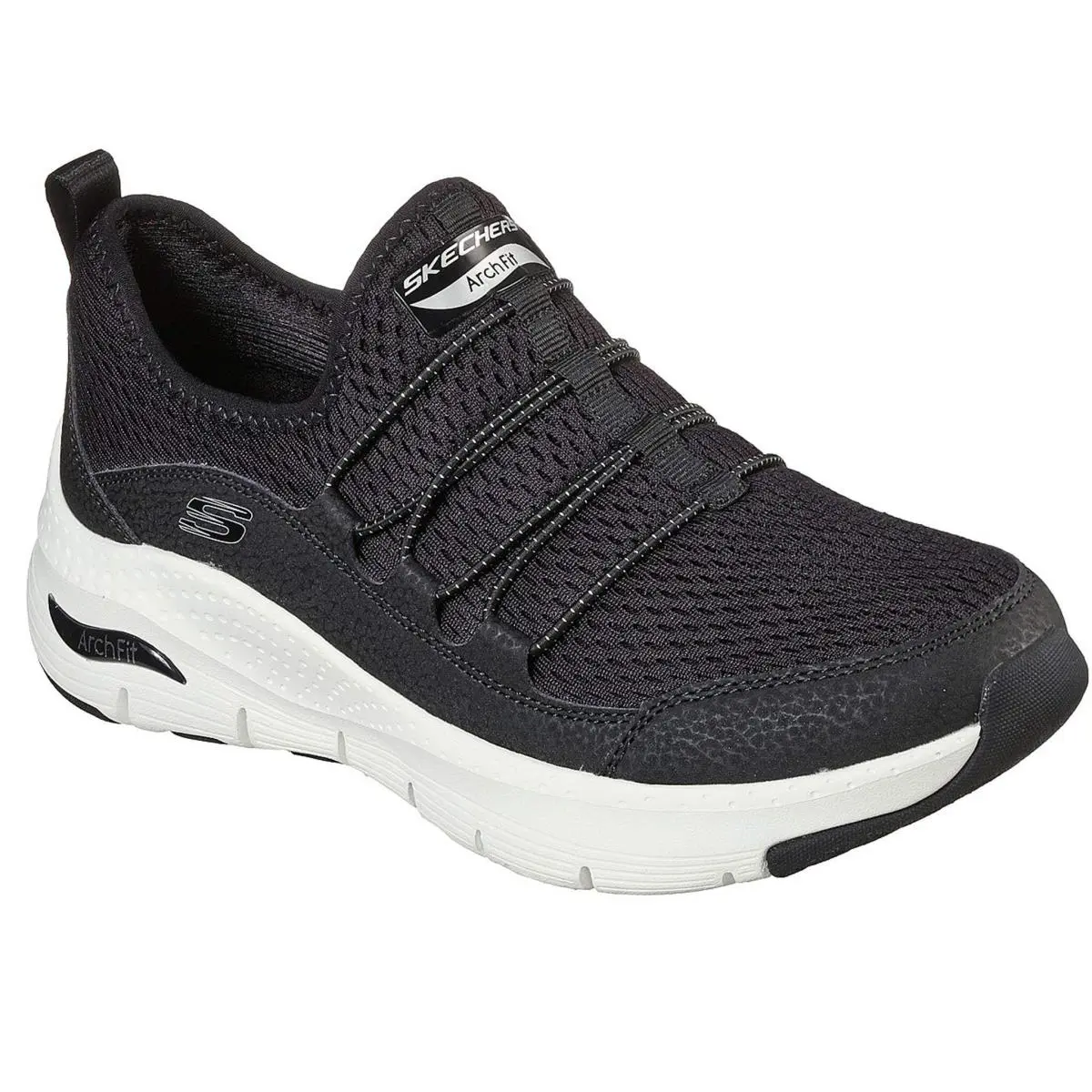 Skechers shoes - Arch Fit Lucky Thoughts - Arch Fit Lucky Thoughts - Black/White (UPC: 193642890884) 10
