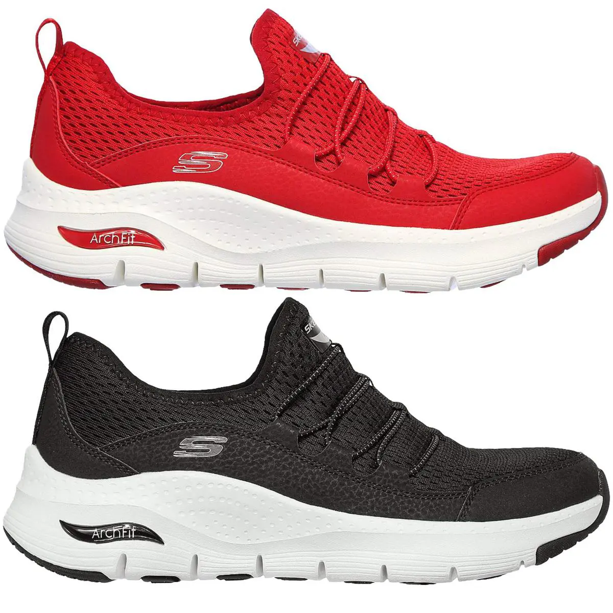 Skechers shoes - Arch Fit Lucky Thoughts - Arch Fit Lucky Thoughts - Black/White (UPC: 193642890884) 0