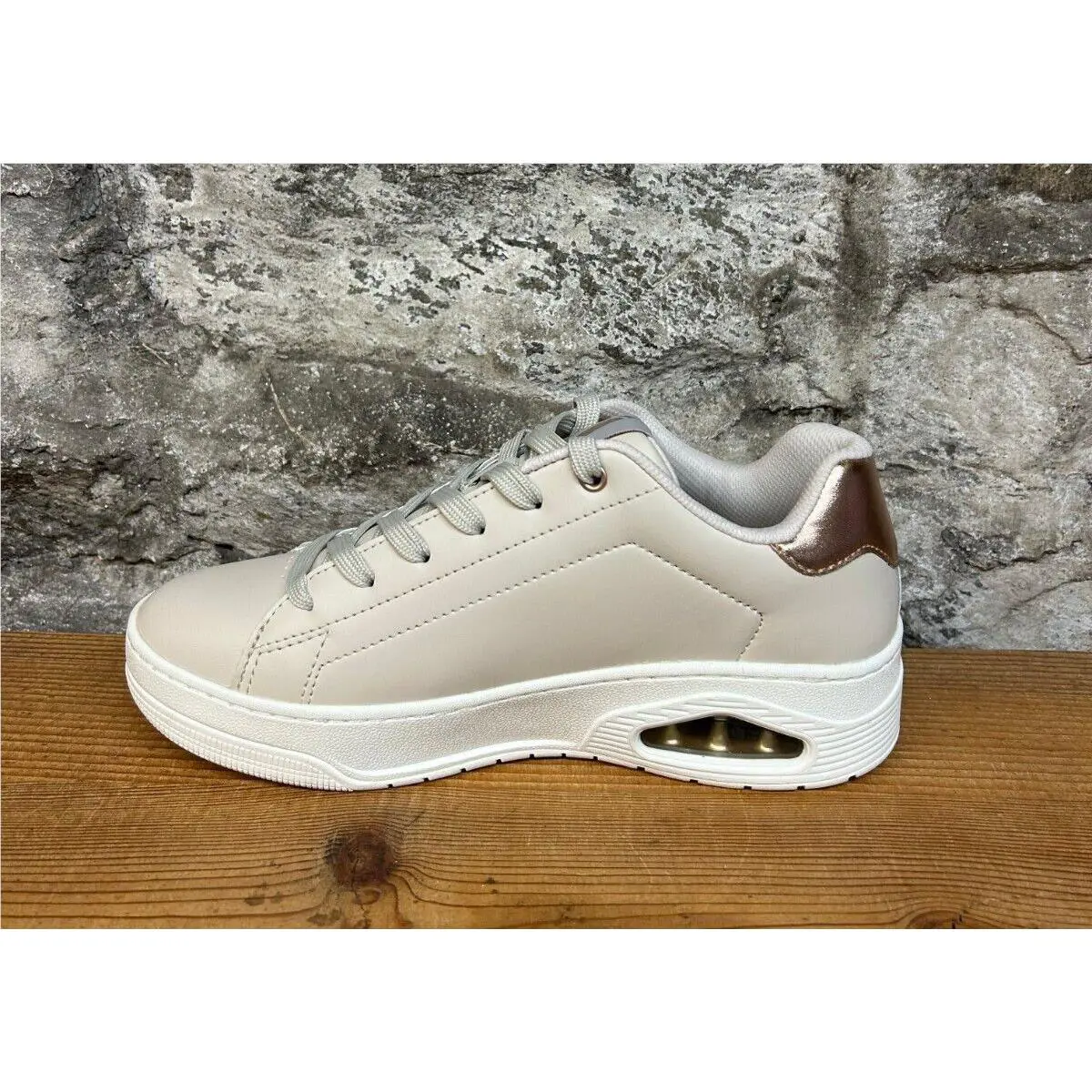 Skechers shoes - UNO COURT - COURTED - UNO COURT COURTED - 177700 - NATURAL 2