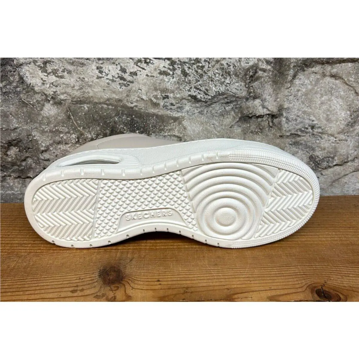 Skechers shoes - UNO COURT - COURTED - UNO COURT COURTED - 177700 - NATURAL 3