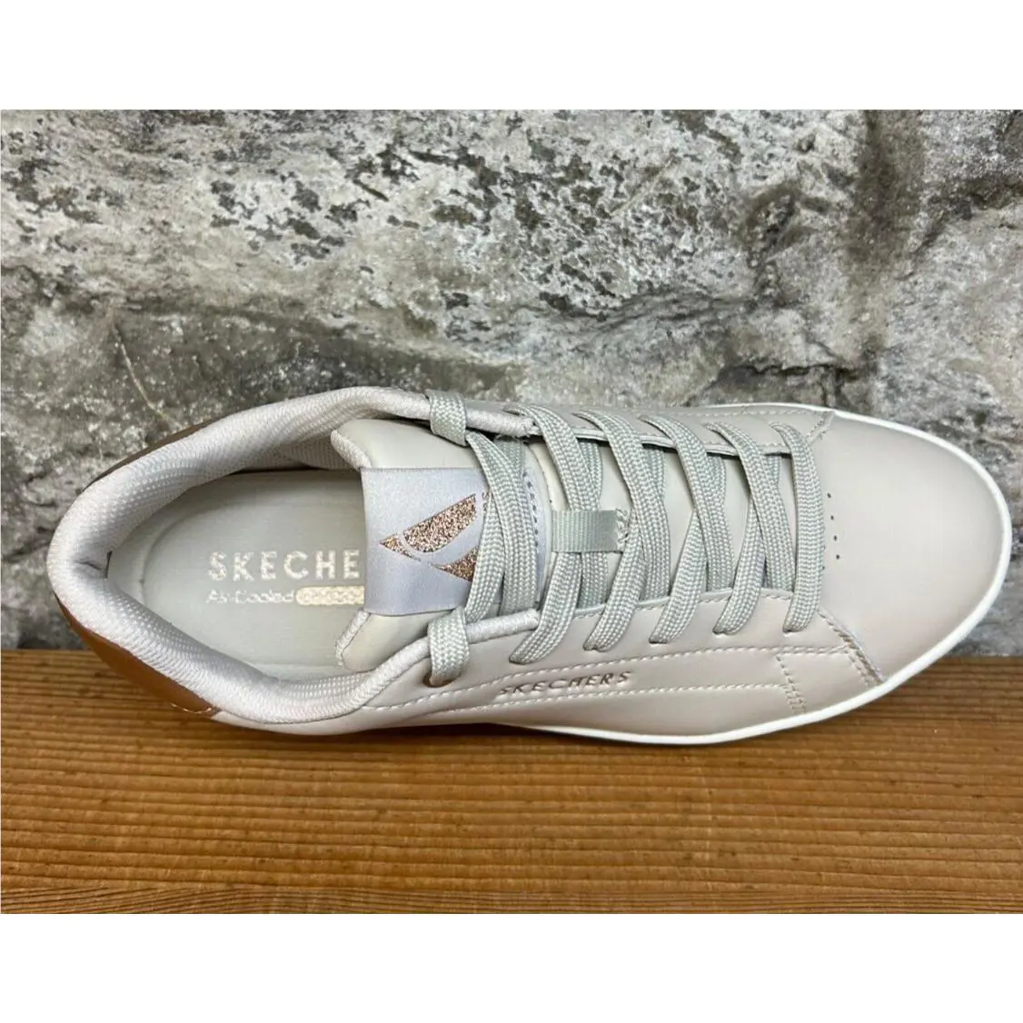 Skechers shoes - UNO COURT - COURTED - UNO COURT COURTED - 177700 - NATURAL 6