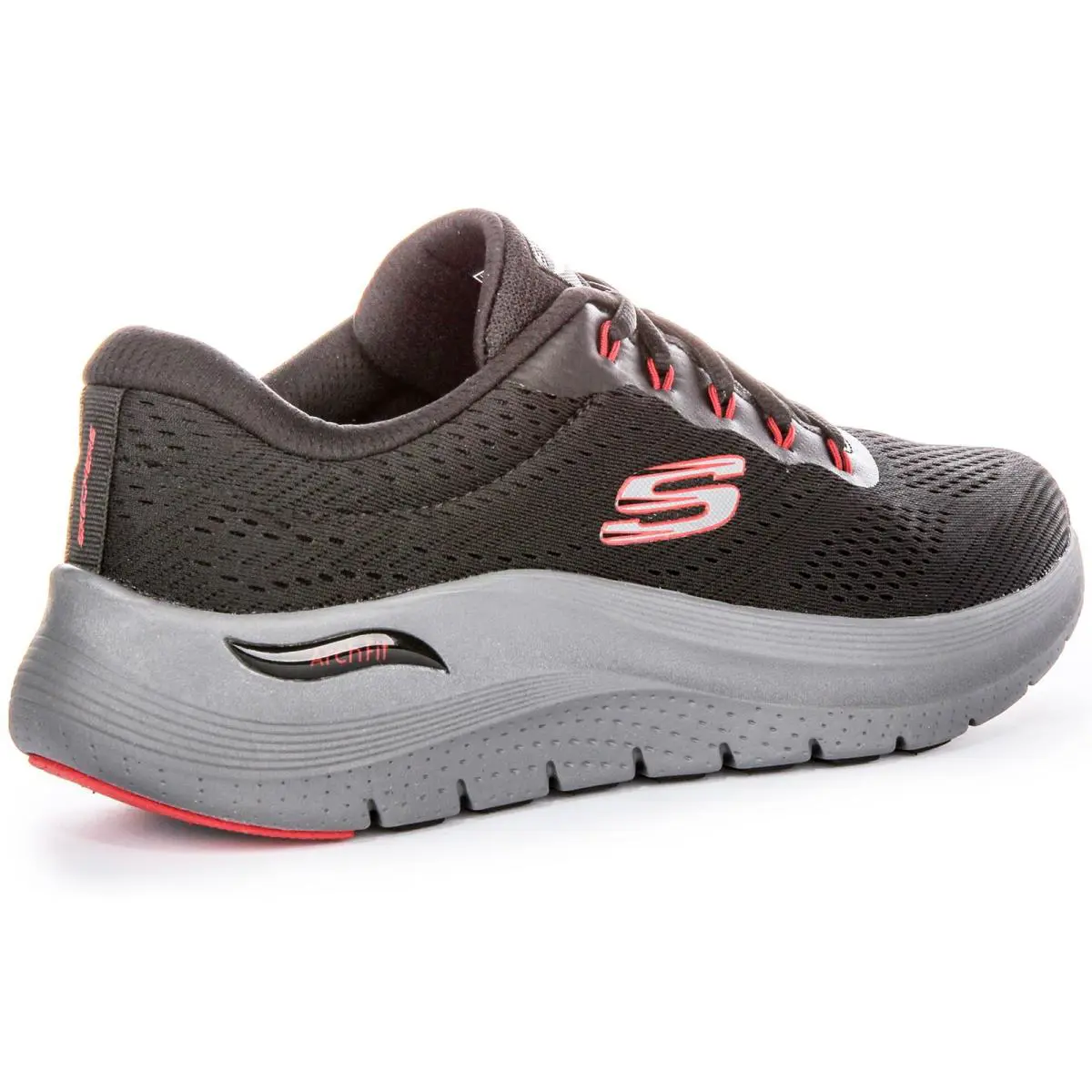 Skechers shoes - BLACK RED 1