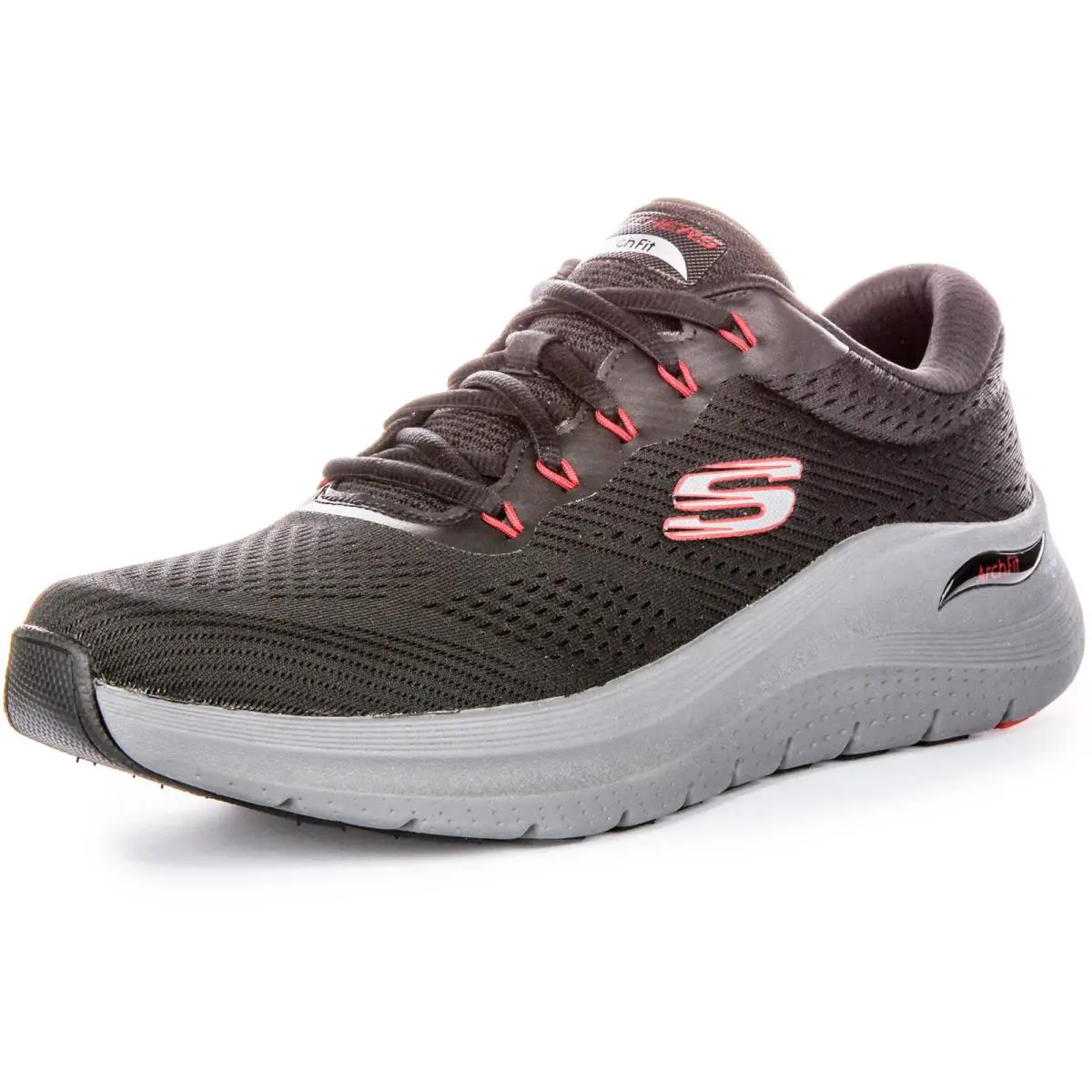 Skechers shoes - BLACK RED 4
