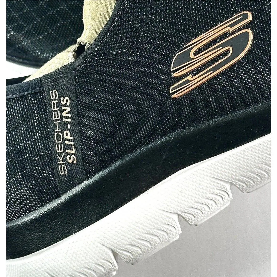 Skechers shoes - Slip Ins - Slip Ins - CLASSY NIGHTS - Black-Rose Gold 2