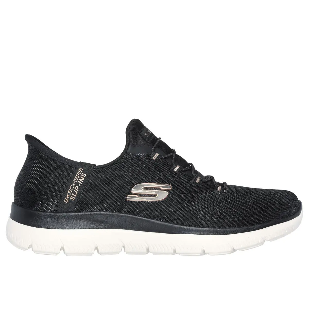 Skechers shoes - Slip Ins - Slip Ins - CLASSY NIGHTS - Black-Rose Gold 12