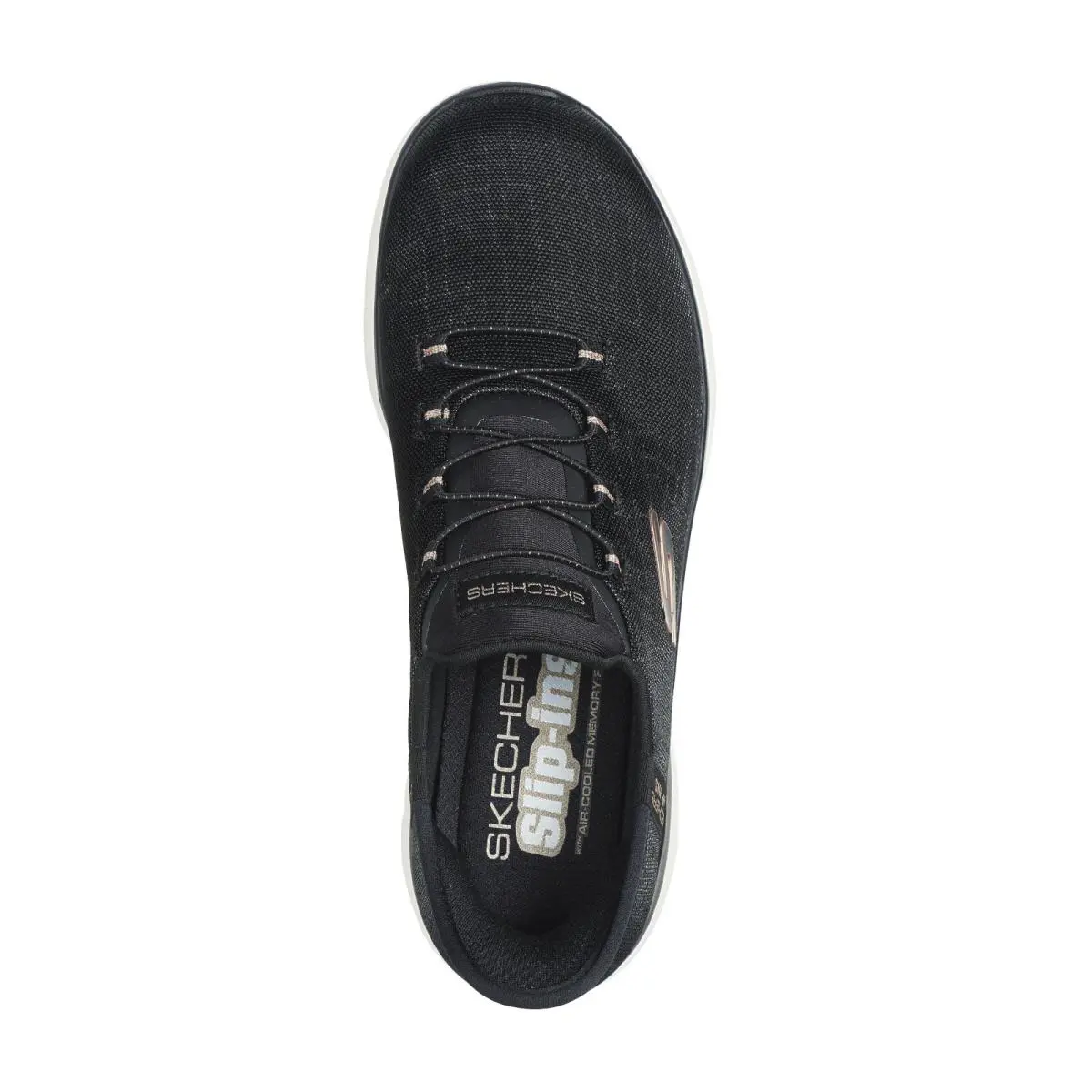 Skechers shoes - Slip Ins - Slip Ins - CLASSY NIGHTS - Black-Rose Gold 13