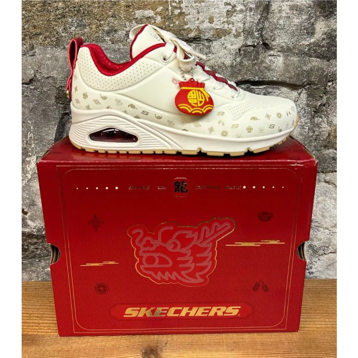Skechers shoes - Year of the Dragon - Year the Dragon - 177920 - Natural 7