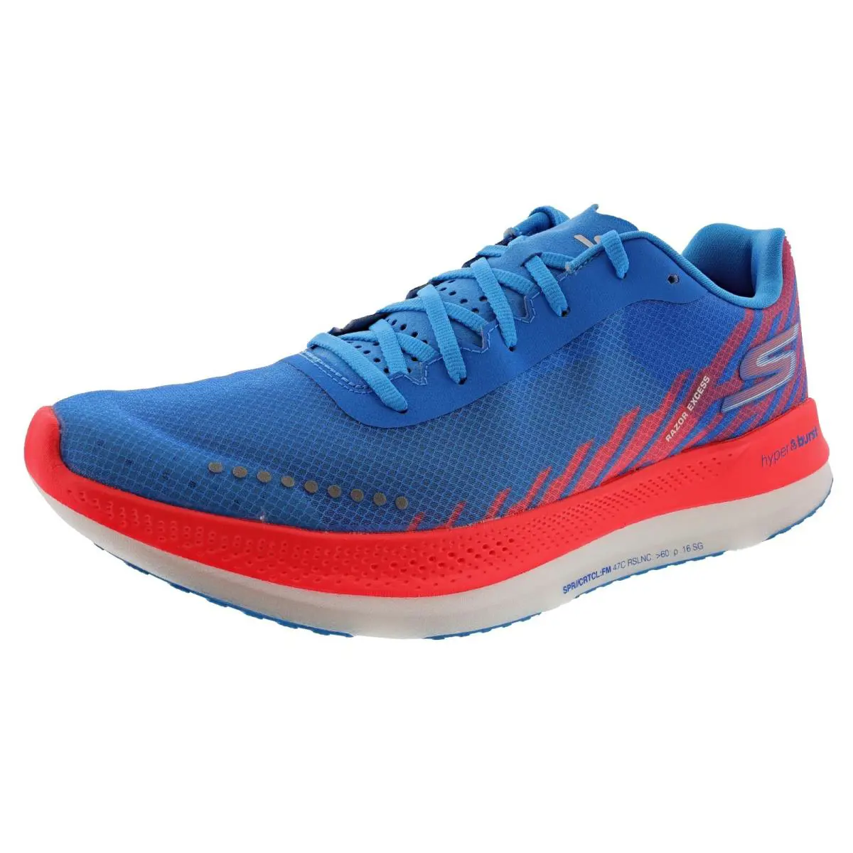 Skechers shoes - Go Run Razor Excess - Run Razor Excess - 172004 - BLUE / ORANGE 4