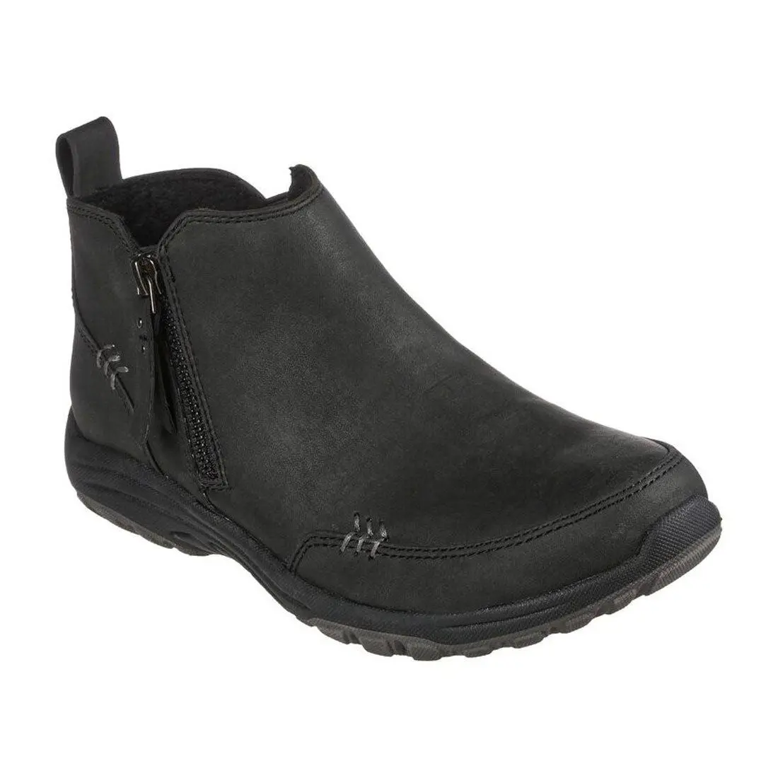 Skechers Reggae Fest 2.0 Zip On By Women`s Slip On Shoes - Black