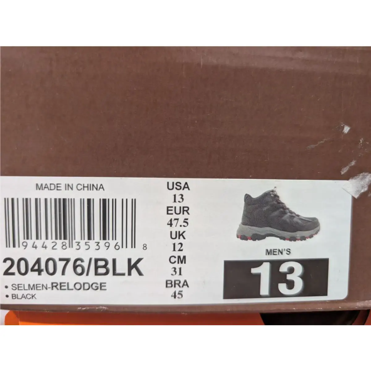 Skechers shoes - Skechers Selmen Relodge - Selmen Relodge - 204076/BLK - Black 18