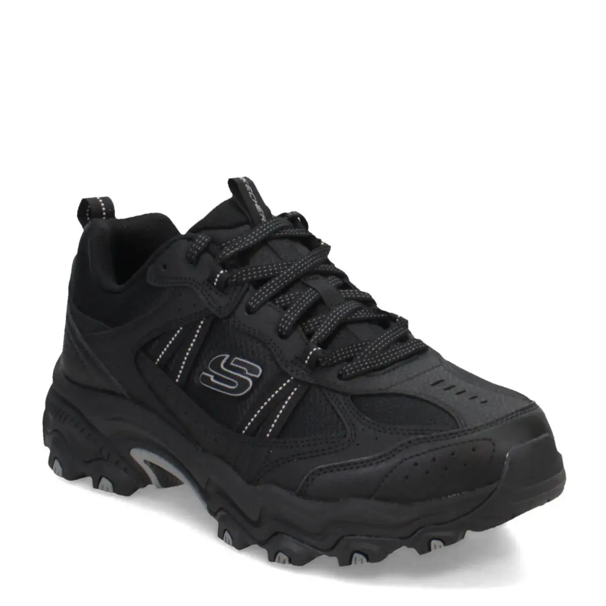 Skechers Stamina AT Upper Stitch Men`s Shoes 237527W/BBK - Black