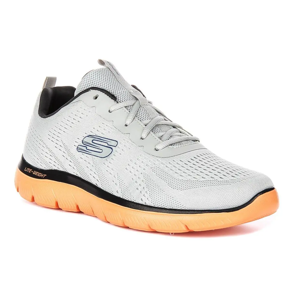 Skechers shoes - Grey Orange 5