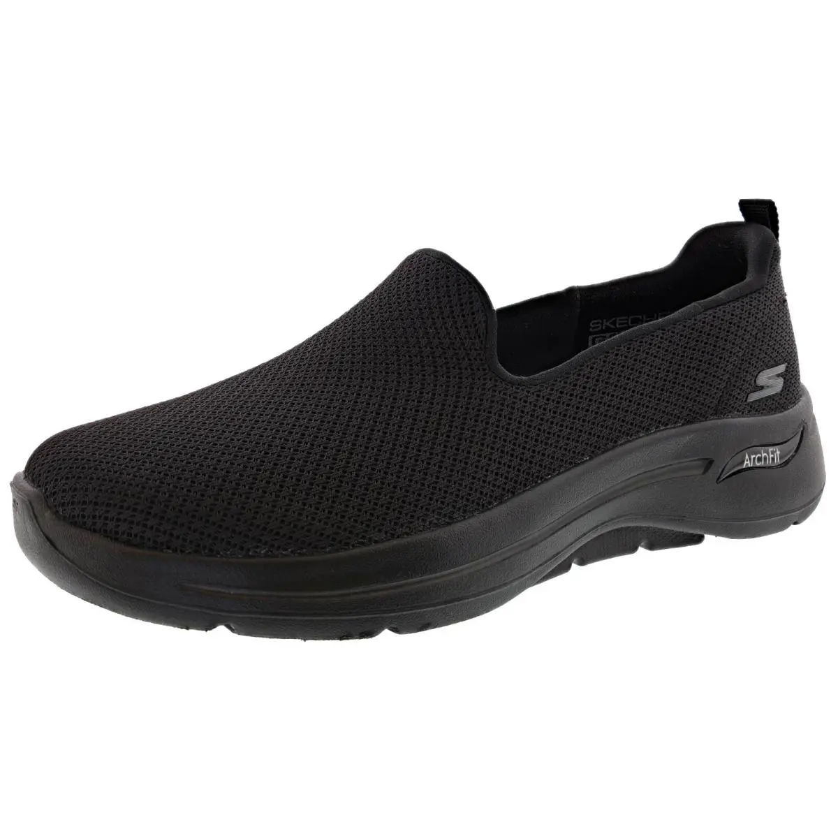Skechers shoes - GO WALK ARCH FIT- GRATEFUL - 124401 - BLACK / BLACK 9