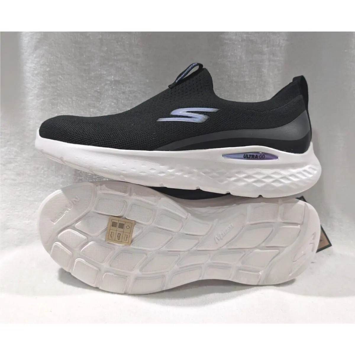 Skechers shoes - Skechers Go Run Lite Aurora Sky - 129423/NVAQ - Black/Lavender 2