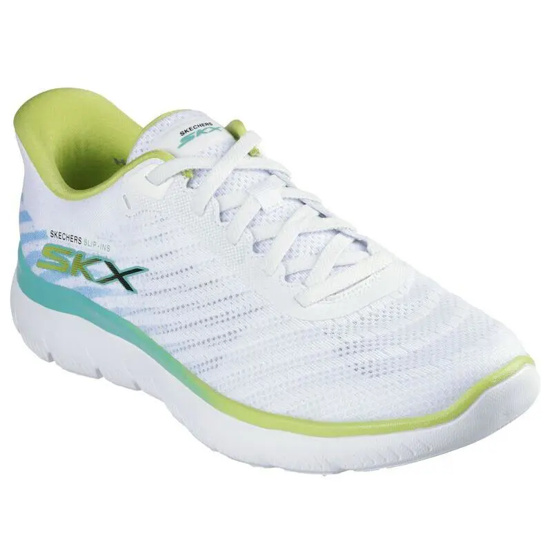 Man Skechers Slip-ins Summits - Roenn Slip-on 232967 Color White/multi