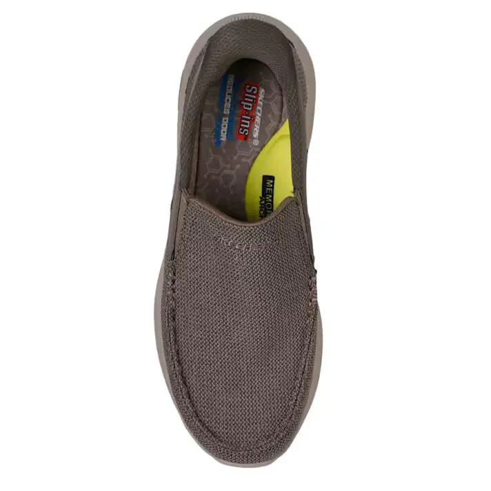 Skechers shoes - SKECHERS SLIP-INS PARSON MEMORY FOAM SUPER - Brown 7