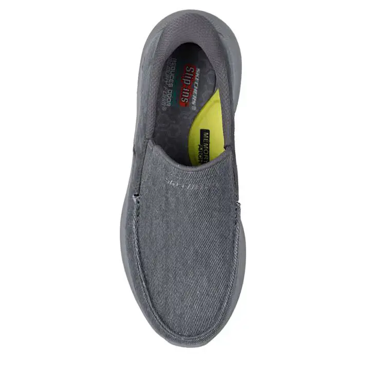 Skechers shoes - SKECHERS SLIP-INS PARSON MEMORY FOAM SUPER - Brown 12