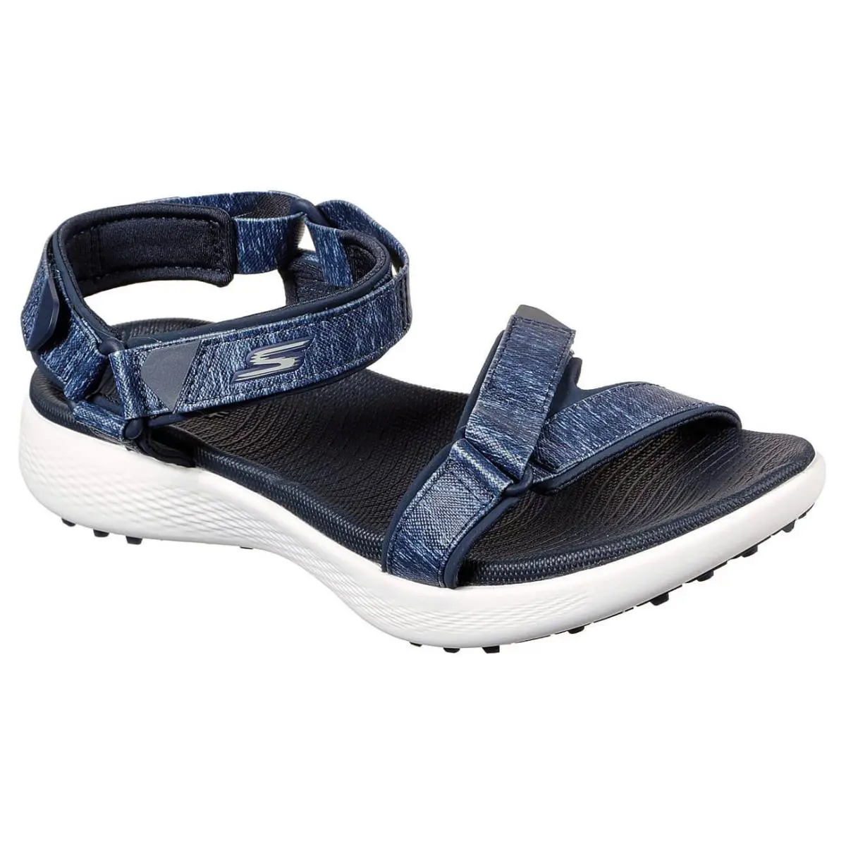 Skechers Women`s Go Golf 600 Golf Sandal 17015NVW Navy/white Ladies