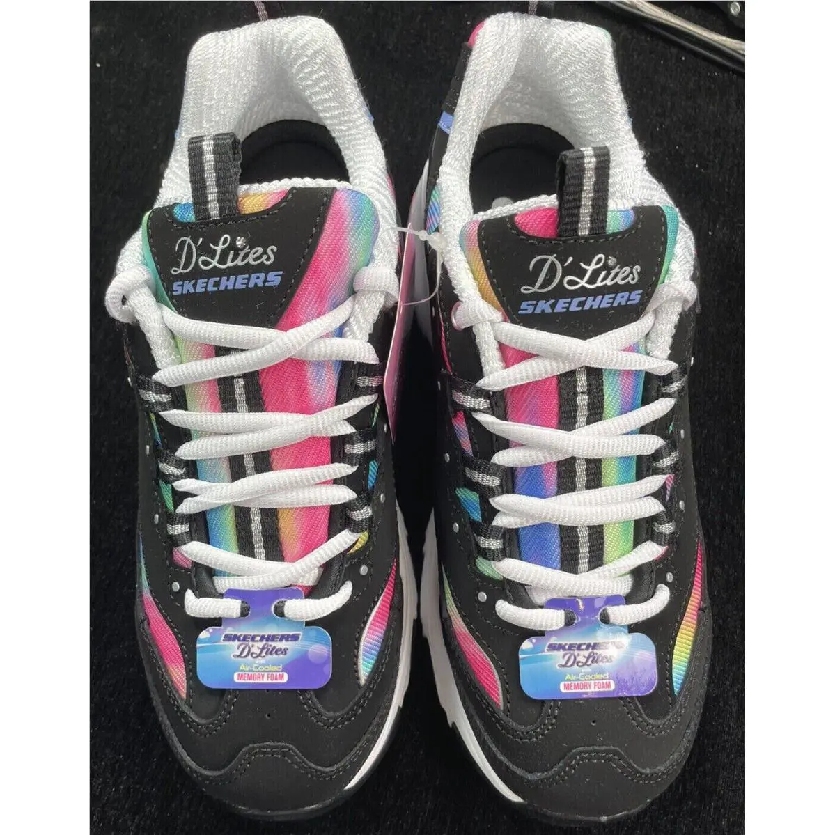 Skechers shoes - Skech-Air - BLACK MULTI 0