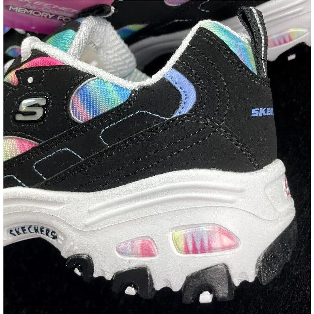 Skechers shoes - Skech-Air - BLACK MULTI 3