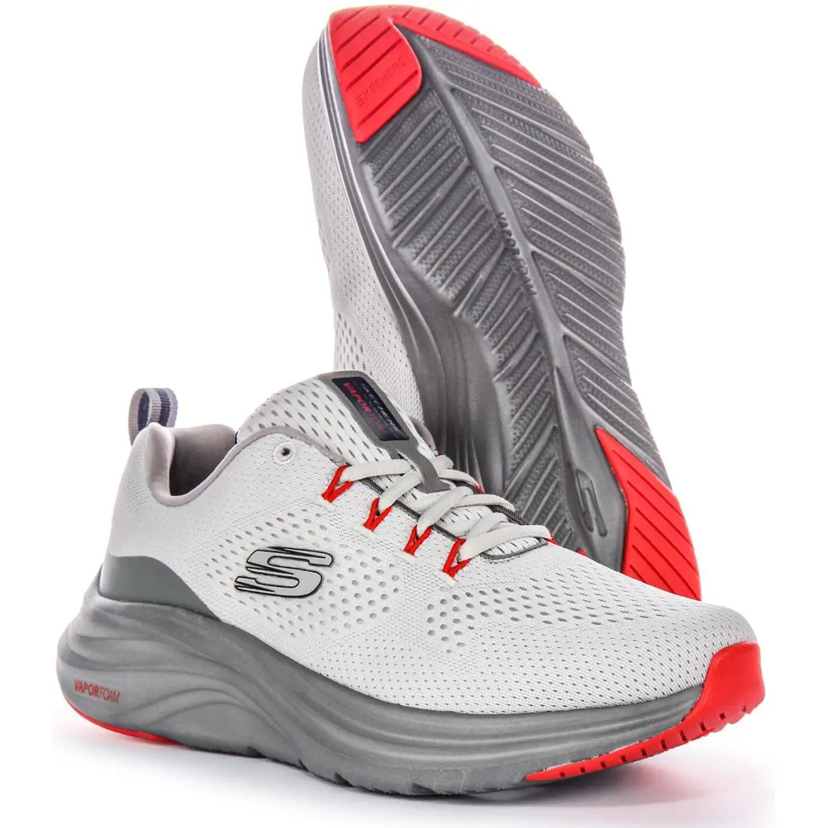 Skechers shoes - GREY ORANGE 3